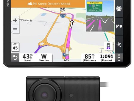 Garmin 010-02313-00 dezl OTR700 7  GPS Truck Navigator w  Garmin BC 50 Backup Camera Online Sale