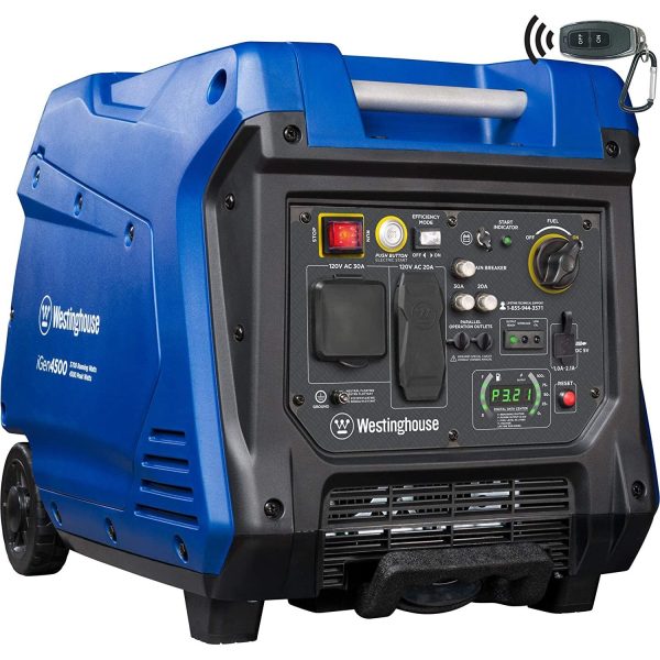 Westinghouse iGen4500 Portable Gas-Powered Digital Inverter Generator Hot on Sale