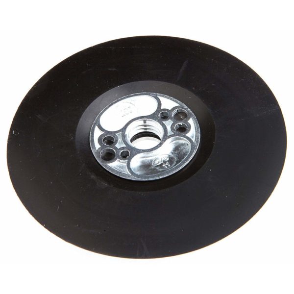 Forney 4-1 2 in. D Rubber Backing Pad 5 8 in.-11 10000 rpm 1 pc For Discount