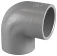 Charlotte Pipe Schedule 80 1-1 2 in. Slip X 1-1 2 in. D Slip PVC Elbow 1 pk Hot on Sale