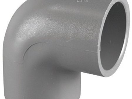 Charlotte Pipe Schedule 80 1-1 2 in. Slip X 1-1 2 in. D Slip PVC Elbow 1 pk Hot on Sale