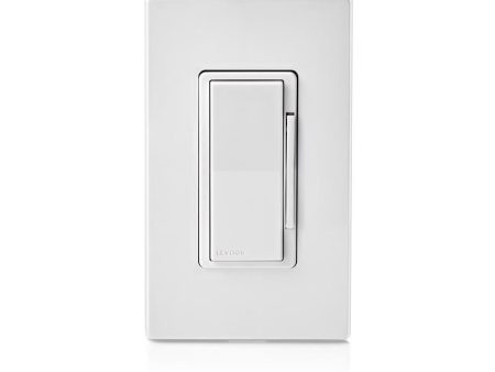 Leviton Decora White 600 W Toggle Smart-Enabled Dimmer Switch 1 pk For Discount