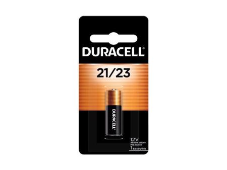 Duracell Alkaline 12-Volt 12 V 50 mAh Security Battery 21 23 1 pk Fashion