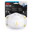 3M N95 Sanding and Fiberglass Disposable Respirator Valved White 2 pc Hot on Sale