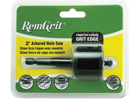 Disston RemGrit 2 in. Carbide Grit Hole Saw 1 pc on Sale