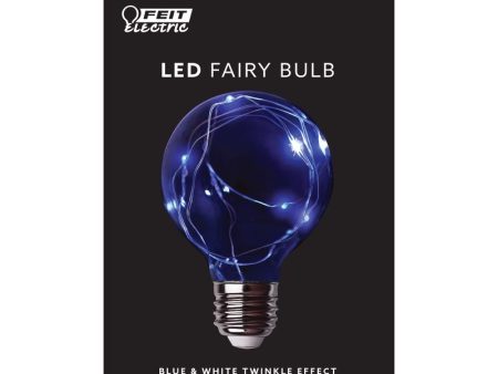 Feit G25 E26 (Medium) LED Bulb Daylight 1 Watt Equivalence 1 pk Discount