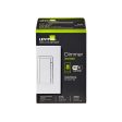 Leviton Decora White 600 W Toggle Smart-Enabled Dimmer Switch 1 pk For Discount