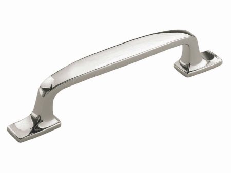 Amerock Highland Ridge Collection Pull Polished Nickel 1 pk Fashion