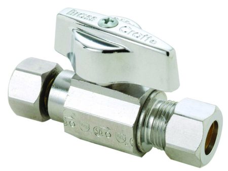 BrassCraft 3 8 in. Brass Compression Ball Valve Online