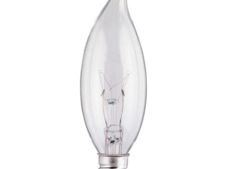 Westinghouse 25 W CA8 Decorative Incandescent Bulb E12 (Candelabra) Warm White 2 pk Online Sale