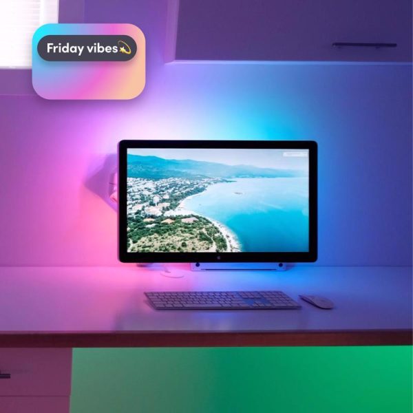 LIFX Smart Home 40 in. L Color Changing Plug-In LED Smart-Enabled Tape Light 1 pk Online now